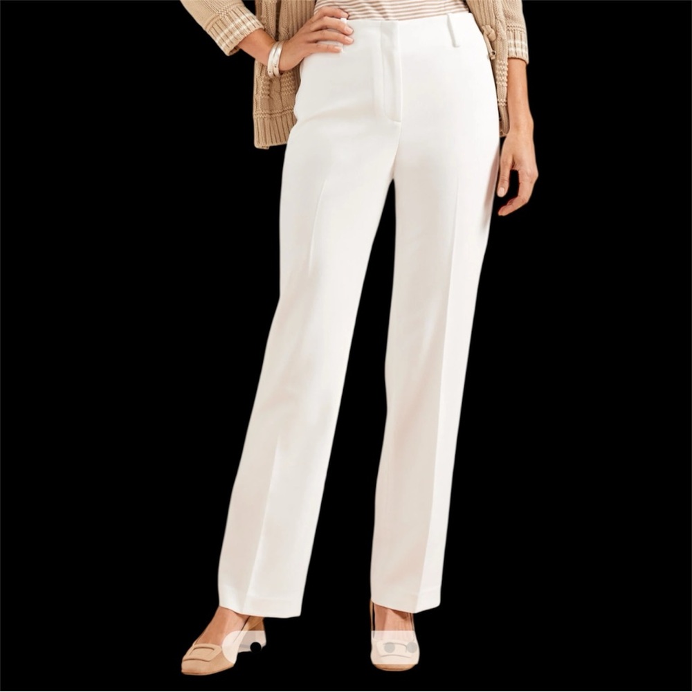 TALBOTS SOUTHAMPTON STRAIGHT LEG PANTS